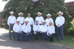 11 people representing the rodeo committee